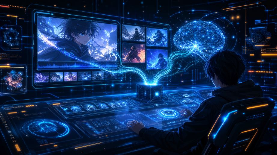 高清3D动漫AI动漫剪辑工具